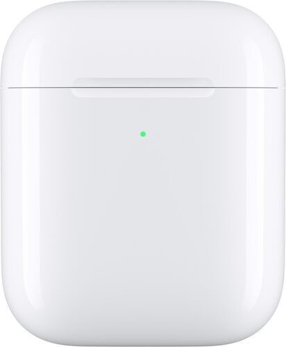 Like New: Apple Wireless charging case for AirPods 1. Gen, 2. Gen | white