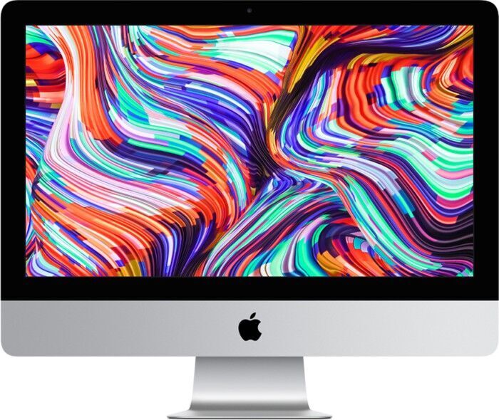 Apple iMac 4K 2019 | 21.5" | i3-8100 | 8 GB | 256 GB SSD | Radeon Pro 555X | compatible accessories | FR