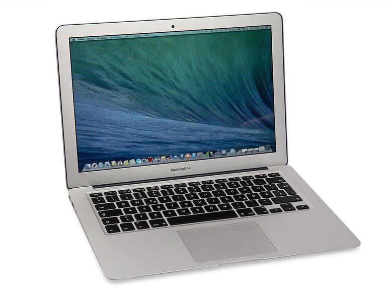 Apple MacBook Air 2014 | 13.3" | i7-4650U | 4 GB | 128 GB SSD | srebrny | DE 3