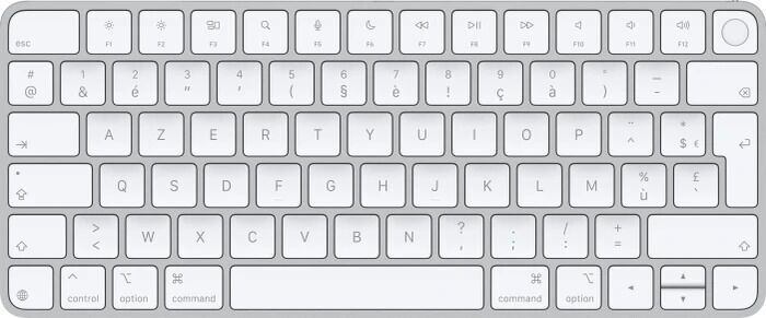 Apple Magic Keyboard 2024 Touch ID (USB-C) | Silber | FR, image 1 of 1