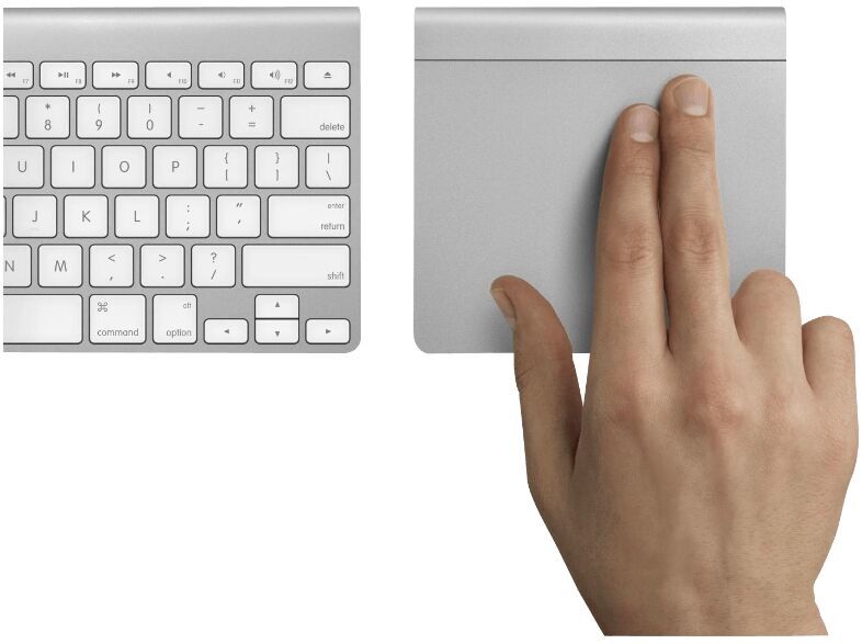 Apple Magic Trackpad | sølv 2