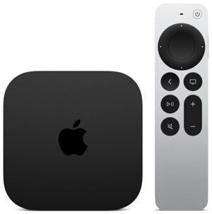 Apple TV 4K Gen 3 | MN893FD/A | 128 GB | musta/hopea 1