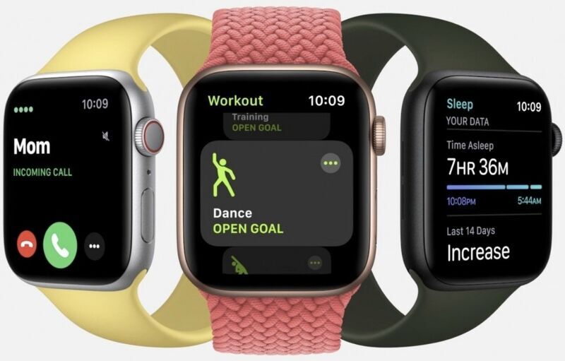 Apple Watch Series 6 Titânio 44 mm (2020) | GPS + Cellular | titânio | bracelete desportiva preta