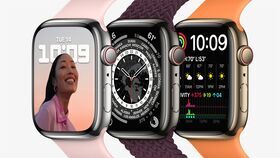 Apple Watch Series 7 Roestvrij staal 45 mm (2021)