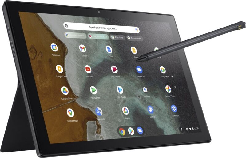 ASUS Chromebook CM3 CM3000DVA | MT8183 | 10.5" | 4 GB | 128 GB SSD | Chrome OS | CZ 3