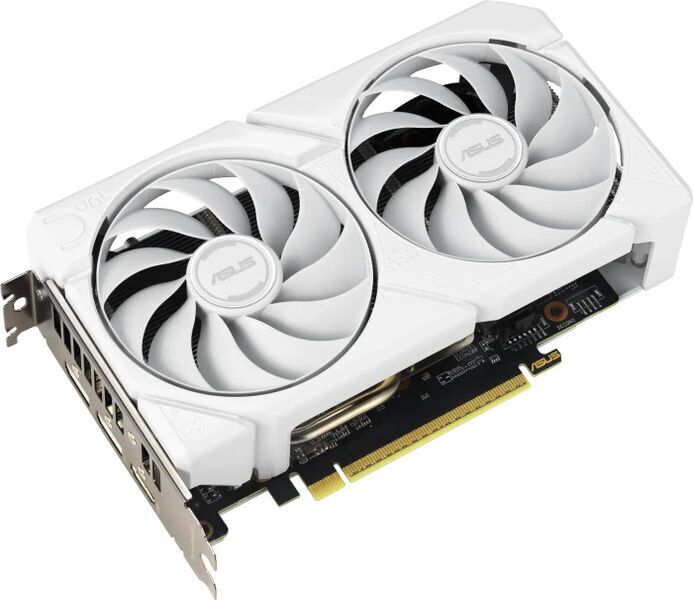 ASUS Dual Radeon RX 9060 XT White Edition | 16 GB GDDR6, image 1 of 5