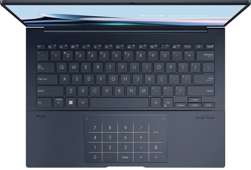 ASUS ZenBook 14 OLED UX3405MA | Core Ultra 9 185H | 14" | 32 GB | 1 TB SSD | 2880 x 1800 | Backlit keyboard | blue | Win 11 Home | CH, image 2 of 5
