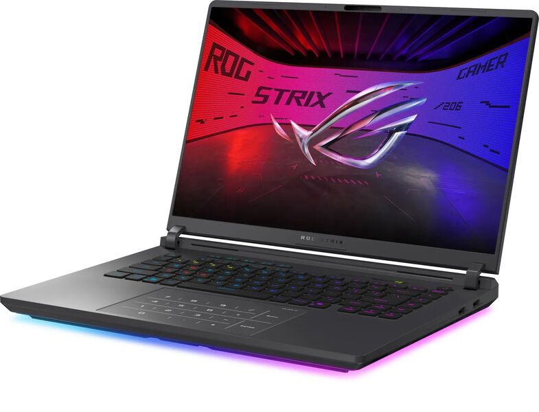 ASUS ROG Strix G16 G615 | i7-14650HX | 16" | 8 GB | 120 GB SSD | Tastaturbeleuchtung | RTX 5060 | Win 11 Home | IT 3