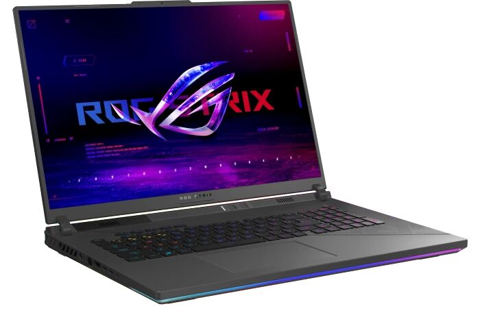 ASUS ROG Strix G18 G814 (2024) | i9-14900HX | 18" | 32 GB | 1 TB SSD | WQXGA | Bakgrundsbelyst tangentbord | RTX 4070 | Win 11 Home | DE, image 2 of 6