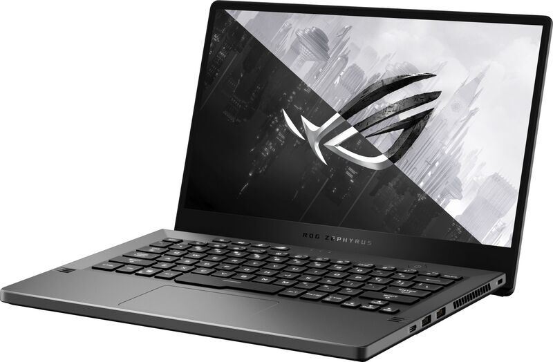 ASUS ROG Zephyrus G14 GA401QC | Ryzen 9 5900HS | 14" | 16 GB | 512 GB SSD | FP | Kamera internetowa | Win 11 Home | DE 3