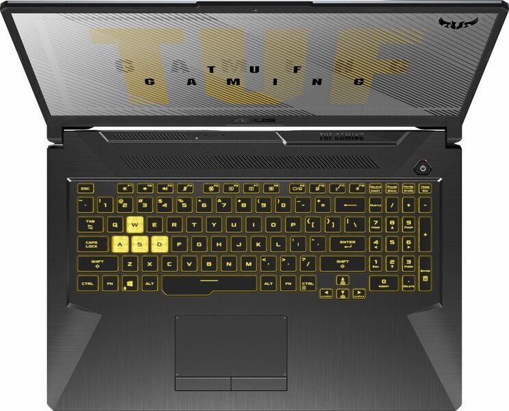 ASUS TUF Gaming A17 FA706IU | Ryzen 9 4900H | 17.3" | 16 GB | 512 GB SSD | GTX 1660 Ti | Toetsenbordverlichting | Win 10 Home | DE 2