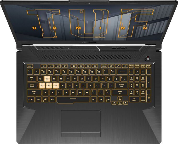 ASUS TUF Gaming F17 FX706HC | i5-11400H | 17.3" | 16 GB | 512 GB SSD | RTX 3050 | Taustavalaistu näppäimistö | Win 11 Home | DE 2