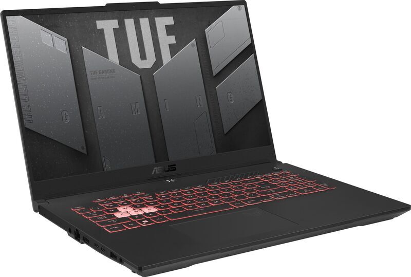 ASUS TUF Gaming A17 FA707 | Ryzen 7 7435HS | 17.3" | 16 GB | 1 TB SSD | RTX 4060 | Backlit keyboard | Win 11 Home | DE 2
