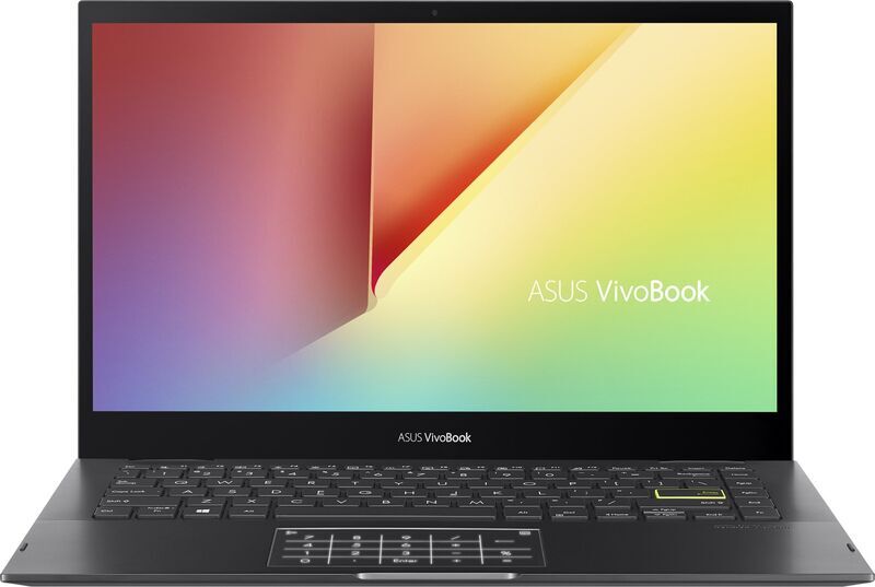 ASUS VivoBook Flip 14 TP470EA | i5-1135G7 | 14" | 8 GB | 256 GB SSD | FHD | FP | Illuminazione tastiera | Win 11 Home S | International English
