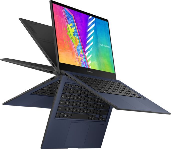 Asus Vivobook Go 14 Flip TP1400KA | Celeron N4500 | 14" | 4 GB | 128 GB eMMC | FP | WXGA | Win 11 S | FR 4