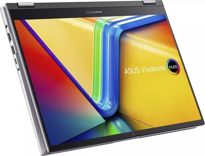 ASUS Vivobook S 14 Flip OLED TP3402QA | Ryzen 5 5600H | 14" | 8 GB | 256 GB SSD | Taustavalaistu näppäimistö | FP | Win 11 Home | sininen | AR 2