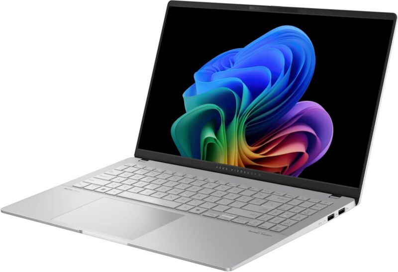 ASUS VivoBook S15 S5507 | Snapdragon X Elite | 15.6" | 32 GB | 1 TB SSD | Tastaturbeleuchtung | Win 11 Home | CH 3