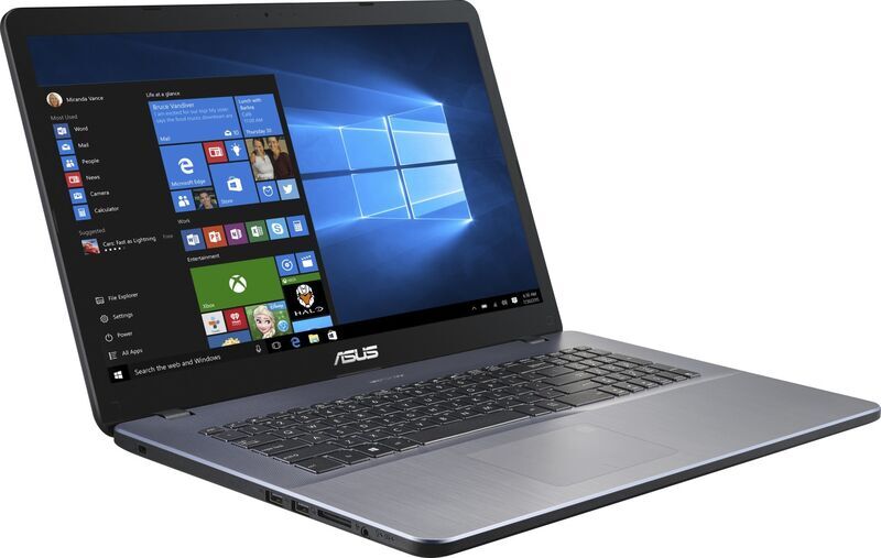 ASUS VivoBook 17 X705MA | Celeron N4020 | 17.3" | 8 GB | 256 GB SSD | gris | Win 11 Home | CH 2