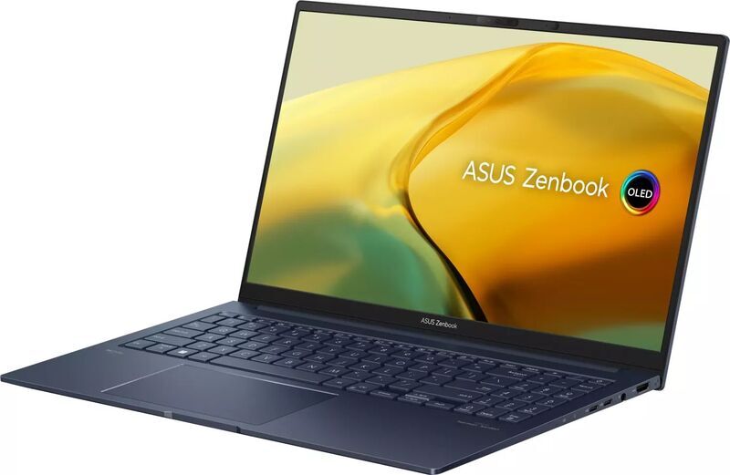 ASUS ZenBook 15 OLED UM3504 | Ryzen 7 7735U | 15.6" | 16 GB | 1 TB SSD | Bakgrundsbelyst tangentbord | blå | Win 11 Pro | US 4