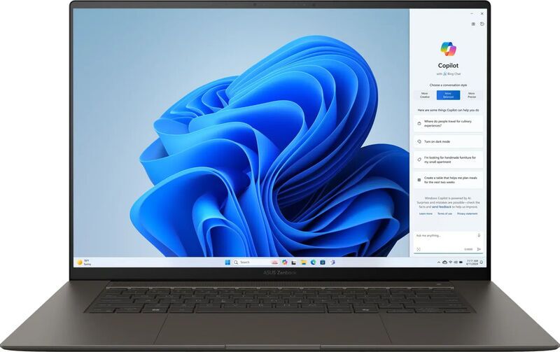 ASUS ZenBook S 16 OLED | Ryzen AI 9 HX 370 | 16" | 32 GB | 1 TB SSD | Win 11 Home | ES 1