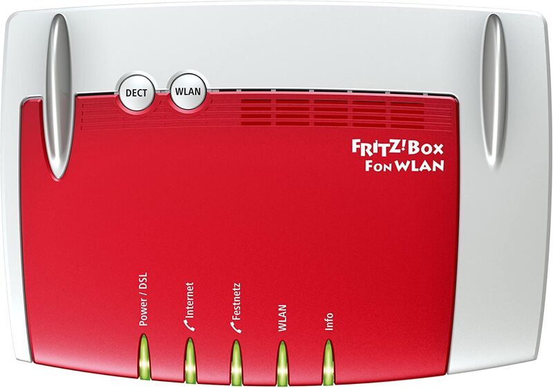 AVM FRITZ!Box 7390 | rot/silber 2