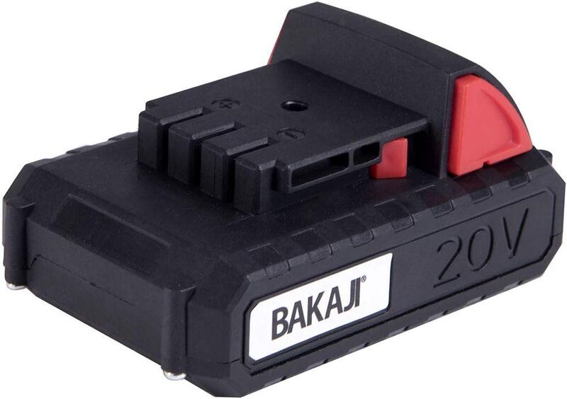 Bakaji Cordless 20 V Akumulatorowa dmuchawa do liści | zielony/czarny 3