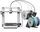 Bambu Lab A1 Combo 3D printer | gray/white, thumbnail 2 of 2