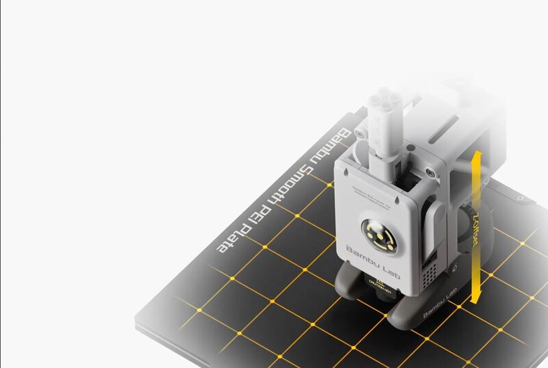 Bambu Lab A1 mini 3D принтер | сиво/бяло, image 2 of 2