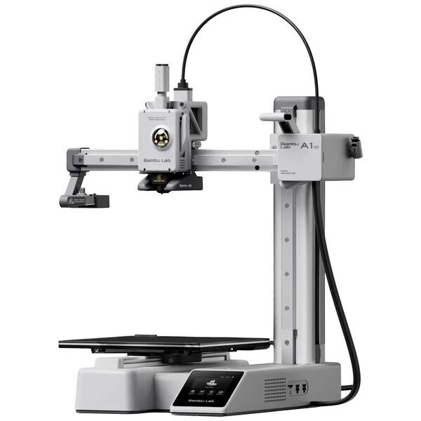 Bambu Lab A1 mini 3D принтер | сиво/бяло, image 1 of 2