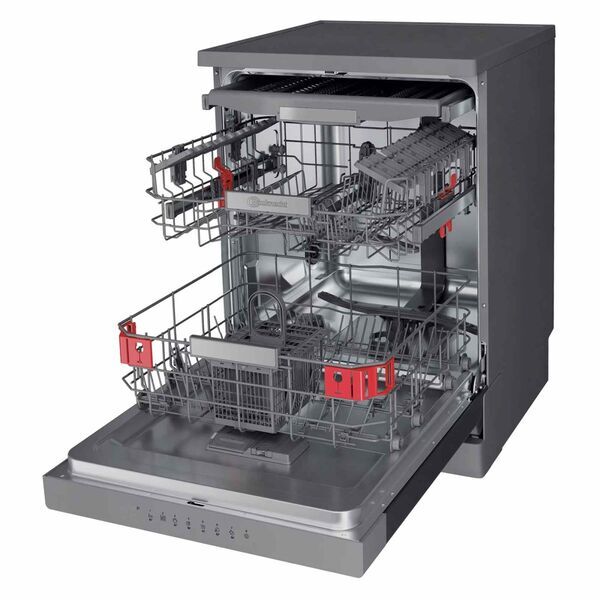 Bauknecht BK4FB14BN7A0X Dishwasher | silver, image 3 of 5
