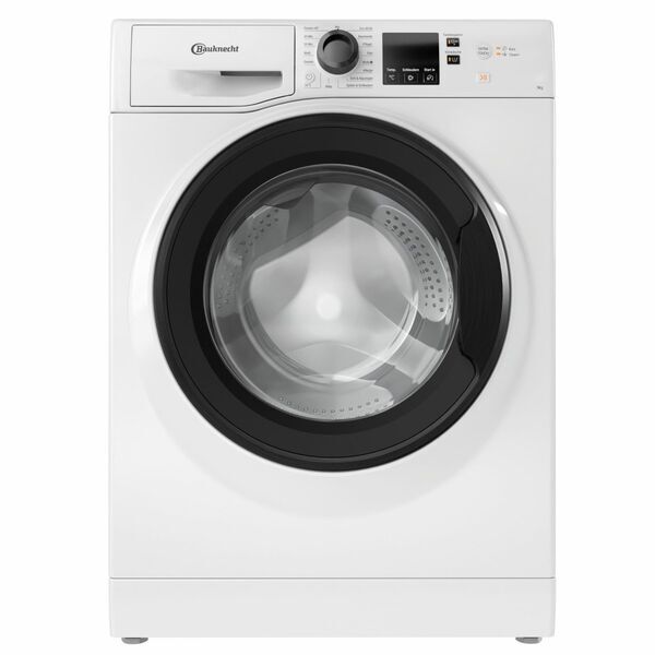 Bauknecht WAM 914 A Frontmatad tvättmaskin 9 kg | vit/svart, image 1 of 5