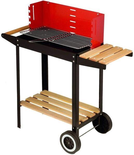 BBQ Collection barbecue trolley (95218) | red/black 1