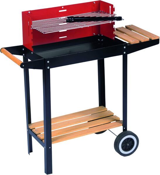 BBQ Collection barbecue trolley (95218) | red/black 2
