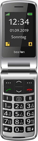 Bea-fon SL595 Plus | Single SIM | musta/hopea 1
