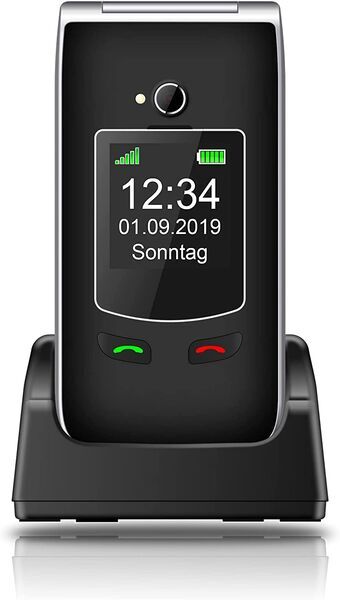Bea-fon SL595 Plus | Single SIM | musta/hopea 2