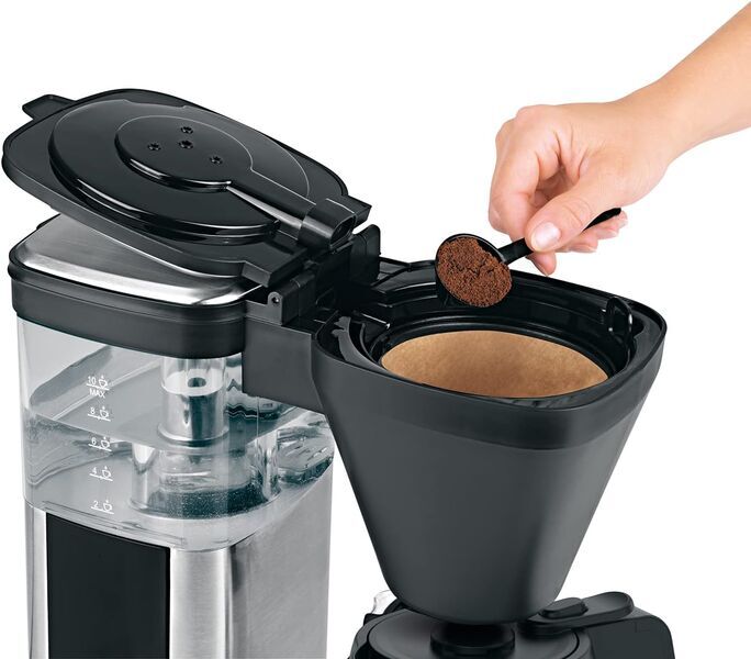 Beem Direct-Brew Filterkoffiezetapparaat Thermo | zwart/zilver 3