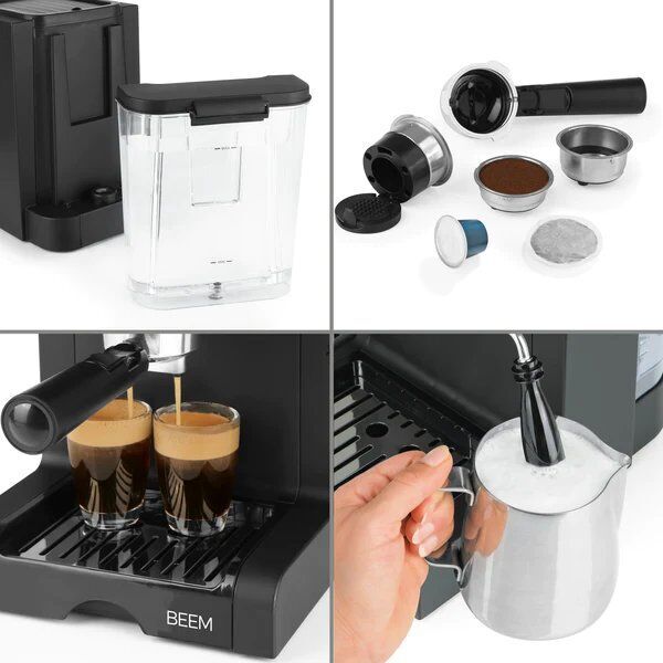 Beem Espresso Perfect Espresso-Siebträgermaschine | schwarz 2