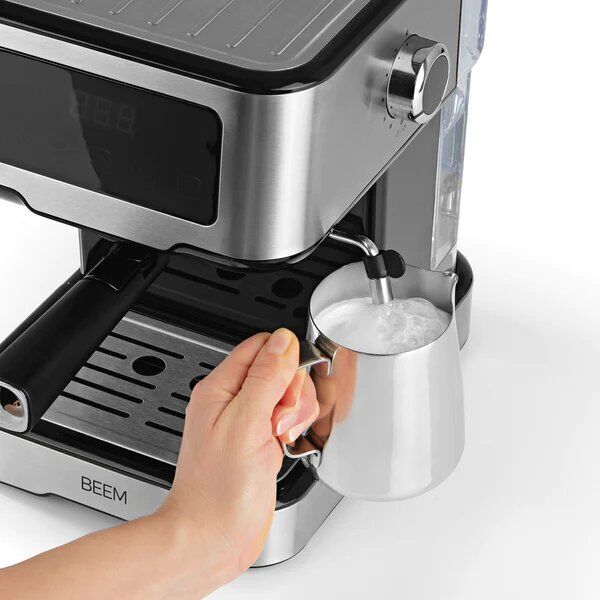Beem Espresso-Select-Touch Espresso-Siebträgermaschine | schwarz/silber 4