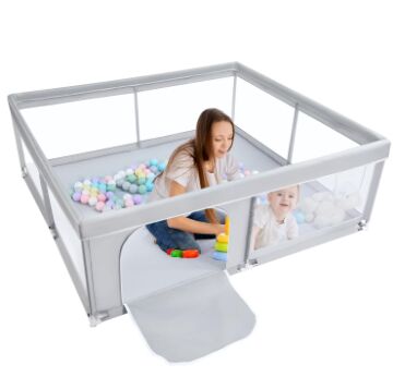 Bejoy parque infantil XXL | cinzento, image 1 of 1