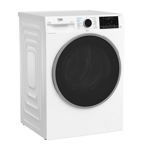 Beko B3DFT512447W Washer-dryer 12 kg/8 kg | white/black, image 3 of 5