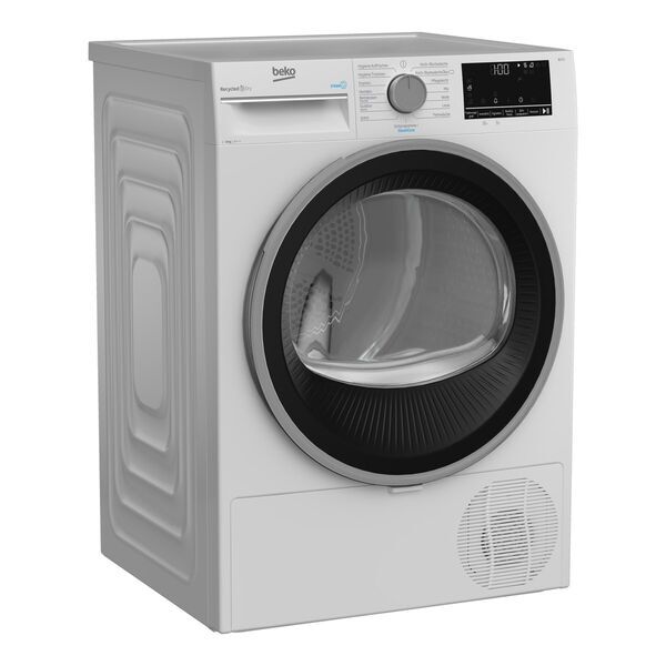 Beko B3T22491 Heat Pump Tumble Dryer 8 kg | white/black, image 3 of 5