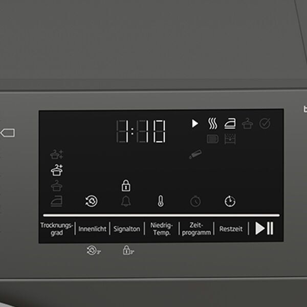 Beko B3T22491M Wärmepumpentrockner 8 kg | schwarz, image 4 of 5