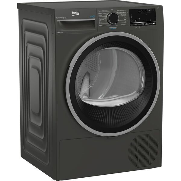 Beko B3T22491M Wärmepumpentrockner 8 kg | schwarz, image 3 of 5