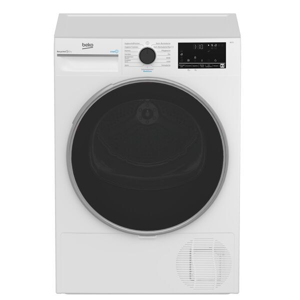 Beko B3T42249S Heat pump dryer 8 kg | white/black, image 1 of 5
