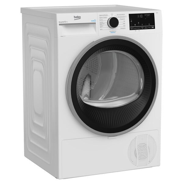 Beko B3T442491 Wärmepumpentrockner 10 kg | weiß/schwarz, image 3 of 5
