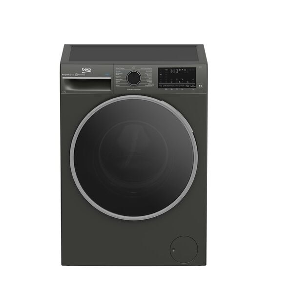 Beko B3WFT510415M Front-loading washing machine 10 kg | grey, image 1 of 5