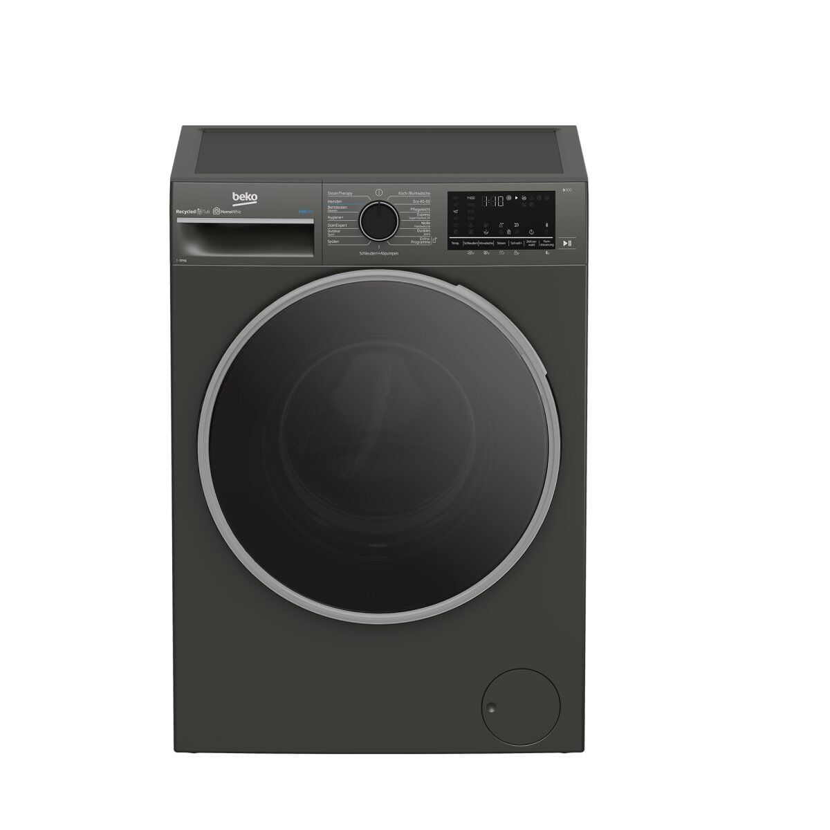 Beko B3WFT510415M Frontlader Waschmaschine 10 kg grau