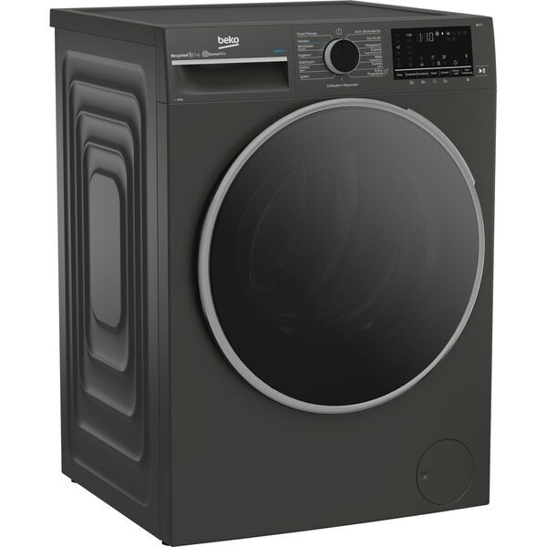 Beko B3WFT510415M Front-loading washing machine 10 kg | grey, image 3 of 5
