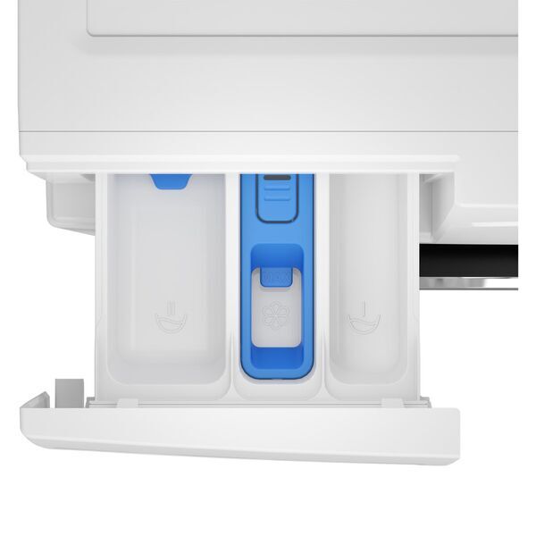 Beko B3WFU58415W1 Frontlader Waschmaschine 8 kg | weiß/schwarz, image 4 of 5