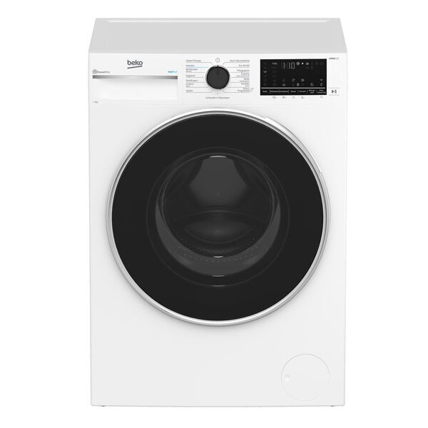 Beko B5WF69410W Frontlader Waschmaschine 9 kg | weiß/schwarz, image 1 of 5